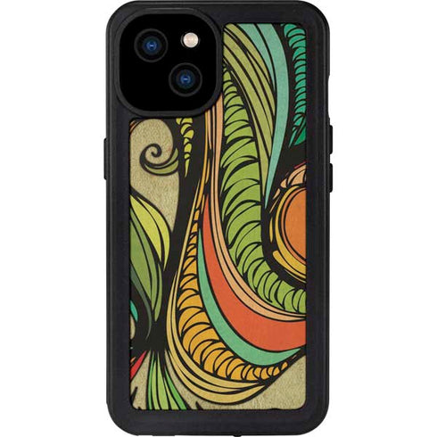 Malestrom 70s Inspired iPhone 15 Plus Waterproof Case